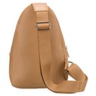 Plecak na jedno ramię, saszetka, beżowy, Peterson