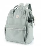 Plecak na laptopa, miętowy, port USB, Himawari