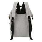 Plecak podróżny na laptopa, bagaż podręczny do samolotu, szary, Himawari