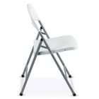 Plonos, krzesła ogrodowe składane, zestaw, 4 szt.