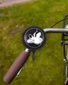 Pluto, dzwonek rowerowy retro, 8 cm