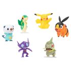 Pokemon, Pikachu, Oshawott, Snivy, Tepig, Sableye, Axew, figurki bitewne