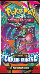 Pokemon TCG: Mega Evolution, Chaos Rising, Booster, gra karciana, dodatek