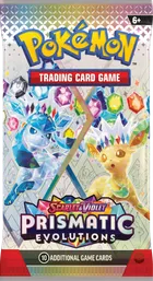 Pokemon TCG: Scarlet & Violet, Prismatic Evolutions, Booster Bundle, gra karciana, dodatek, 6 szt.