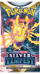 Pokemon TCG: Silver Tempest Booster, gra karciana, dodatek, 1 szt.