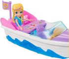 Polly Pocket, Łódź, zestaw z lalką i pojazdem