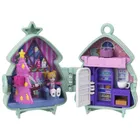 Polly Pocket, Świąteczny zestaw kompaktowy, zestaw z laleczką i akcesoriami