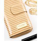 Portfel, beżowy, skóra ekologiczna, Peterson