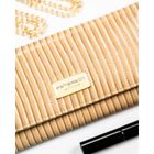 Portfel, beżowy, skóra ekologiczna, Peterson