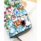 Portfel, biały, skóra ekologiczna, Peterson