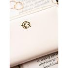 Portfel, biały, skóra ekologiczna, Rovicky