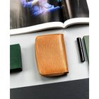 Portfel, brązowy, skóra ekologiczna, 4U Cavaldi