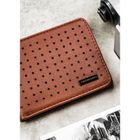 Portfel, brązowy, skóra ekologiczna, Peterson