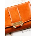 Portfel, brązowy, skóra ekologiczna, Peterson