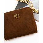 Portfel, brązowy, skóra ekologiczna, Rovicky