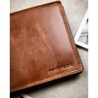 Portfel, brązowy, skórzany, RFID, Peterson
