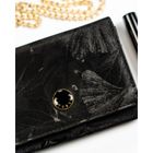 Portfel, czarny, skóra ekologiczna, Peterson