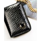 Portfel, czarny, skóra naturalna i ekologiczna, Peterson