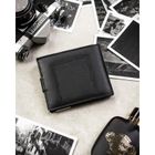 Portfel, czarny, skórzany, 4U Cavaldi