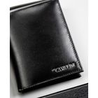 Portfel, czarny, skórzany, 4U Cavaldi