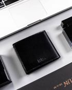 Portfel, czarny, skórzany, Peterson