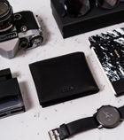 Portfel, czarny, skórzany, Peterson