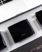 Portfel, czarny, skórzany, Peterson