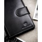 Portfel, czarny, skórzany, Peterson