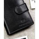 Portfel, czarny, skórzany, Peterson
