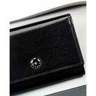 Portfel, czarny, skórzany, Peterson