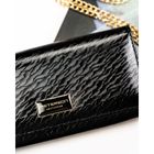 Portfel, czarny, skórzany, Peterson