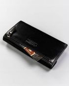 Portfel, czarny, skórzany, RFID, Peterson