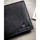 Portfel, czarny, skórzany, RFID, Peterson