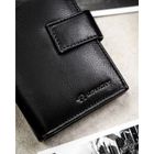 Portfel, czarny, skórzany, RFID, Rovicky