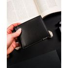 Portfel, czarny, skórzany, Ronaldo