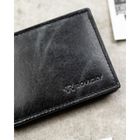 Portfel, czarny, skórzany, Rovicky