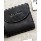 Portfel, czarny, skórzany, Rovicky