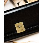 Portfel, czarny, skórzany, Rovicky