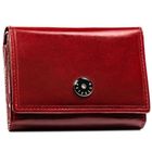 Portfel, czerwony, skórzany, Peterson