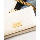 Portfel, ecru, Peterson