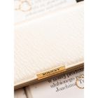 Portfel, ecru, skóra ekologiczna, RFID, Rovicky