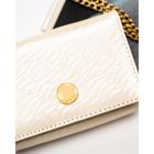 Portfel, ecru, skóra naturalna i ekologiczna, Peterson