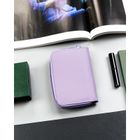 Portfel, fioletowy, skóra ekologiczna, 4U Cavaldi