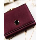 Portfel, fioletowy, skóra naturalna i ekologiczna, RFID, Peterson