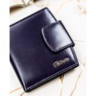 Portfel, fioletowy, skórzany, RFID, Peterson