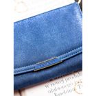 Portfel, granatowy, skóra ekologiczna, RFID, Rovicky