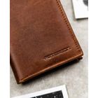 Portfel, jasnobrązowy, skórzany, RFID, Peterson