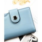 Portfel, niebieski, skóra ekologiczna, Peterson