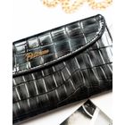 Portfel, szary, skóra ekologiczna, Peterson