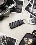 Portfel z brelokiem, czarny, skórzany, Peterson